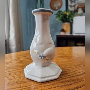 Vintage 80s Ceramic McCoy Country Accent Goose Candlestick Holder Cottagecore